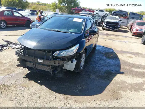 2017 Chevrolet Cruze Ls Auto VIN 1G1BC5SM1H7128644 фото 3