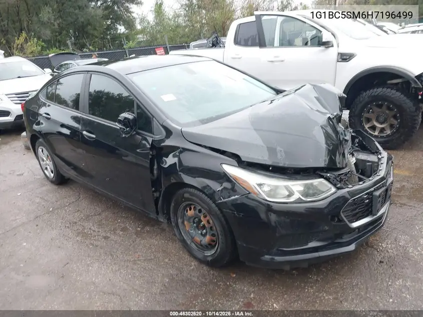 1G1BC5SM6H7196499 — 2017 Chevrolet Cruze, фото 2 с аукциона IAAI, Левый бок