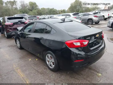 1G1BC5SM6H7196499 — 2017 Chevrolet Cruze, фото 4 с аукциона IAAI, Левый бок