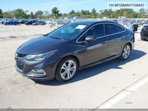 2017 Chevrolet Cruze Premier Auto VIN 1G1BF5SM9H7108407 фото 3