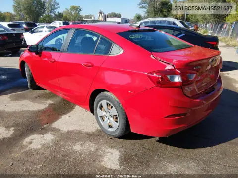 2017 Chevrolet Cruze Ls Auto VIN 3G1BC5SM6HS521637 фото 4