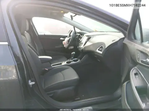 1G1BE5SMXH7182244 — 2017 Chevrolet Cruze, Неизвестные повреждения, фото до ремонта