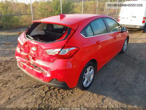 2017 Chevrolet Cruze Lt Auto VIN 3G1BE6SM8HS551335 фото 5