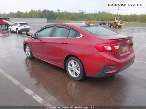 2018 Chevrolet Cruze Lt Auto VIN 1G1BE5SM1J7220160 фото 3
