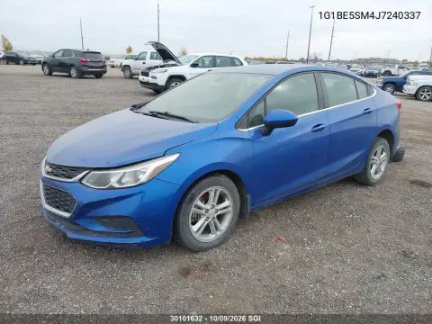 2018 Chevrolet Cruze Lt VIN 1G1BE5SM4J7240337 фото 3
