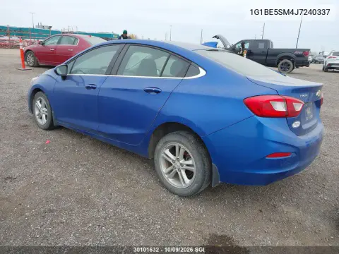 2018 Chevrolet Cruze Lt VIN 1G1BE5SM4J7240337 фото 4