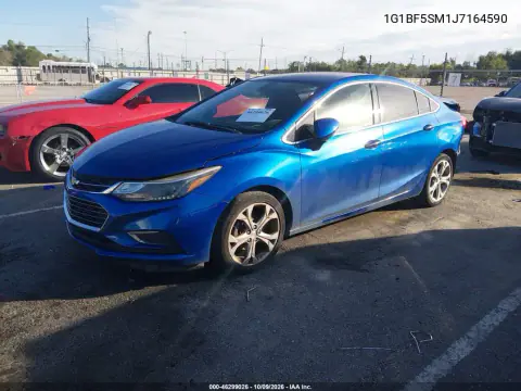 2018 Chevrolet Cruze Premier Auto VIN 1G1BF5SM1J7164590 фото 3