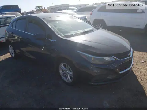2018 Chevrolet Cruze Lt Auto VIN 3G1BE6SM7JS546407 фото 1