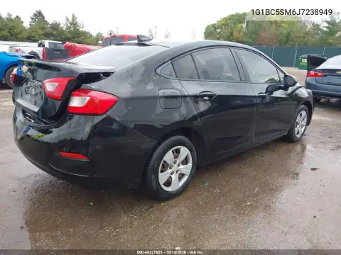 1G1BC5SM6J7238949 — 2018 Chevrolet Cruze, фото 5 с аукциона IAAI, Задняя часть