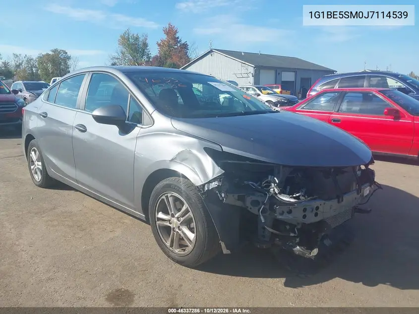 2018 Chevrolet Cruze Lt Auto VIN 1G1BE5SM0J7114539 фото 2