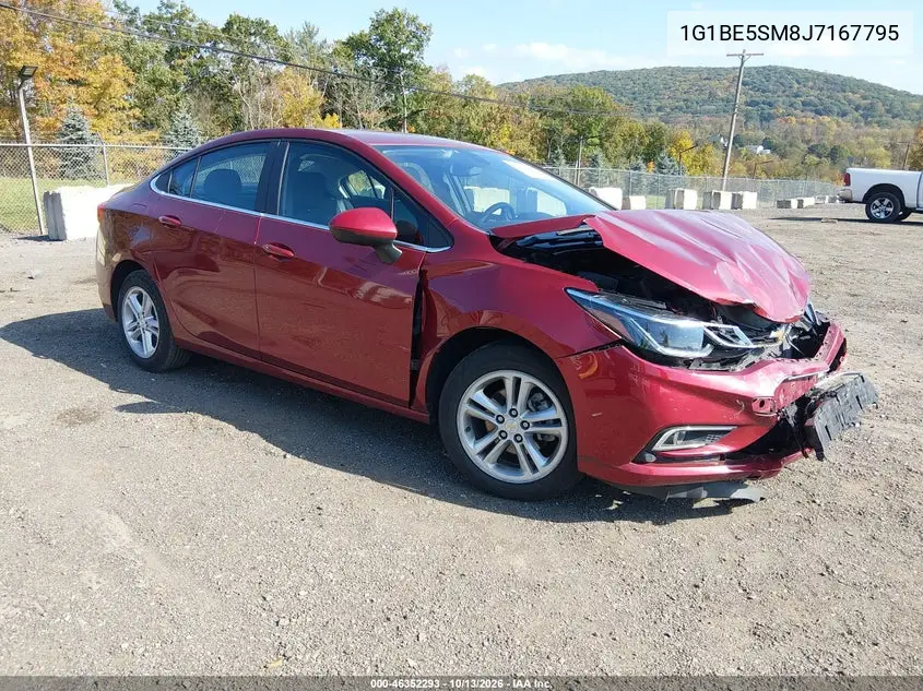 1G1BE5SM8J7167795 — 2018 Chevrolet Cruze, фото 2 с аукциона IAAI, Передняя часть