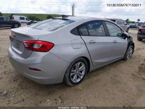2019 Chevrolet Cruze Ls VIN 1G1BC5SM7K7150011 фото 5