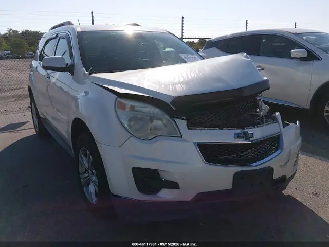 1GNALBEK7EZ114816 — 2014 Chevrolet Equinox 1LT, Передняя часть (Front End), фото до ремонта