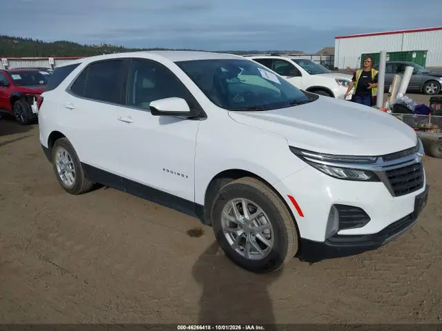 3GNAXUEG2PL155604 Chevrolet Equinox AWD LT 2023 — повреждение Естественный износ, фото до ремонта