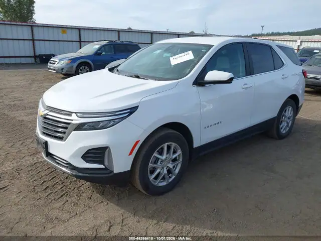 3GNAXUEG2PL155604 — 2023 Chevrolet Equinox AWD LT, фото 2 с аукциона IAAI 14.10.2026, Естественный износ