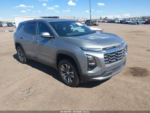 3GNAXPEG9SL188724 — 2025 Chevrolet Equinox AWD LT, Передняя часть (Front End), фото до ремонта