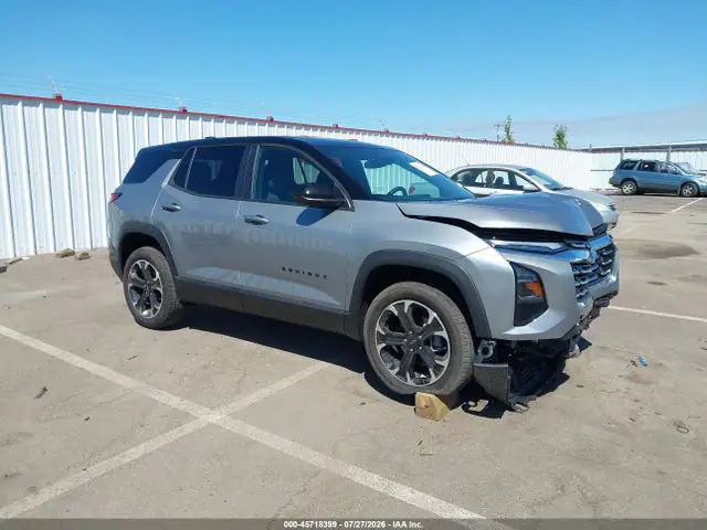 3GNAXPEG2TL378866 — 2026 Chevrolet Equinox AWD LT, Передняя часть (Front End), фото до ремонта
