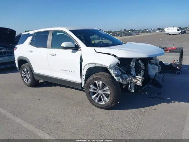 3GNAXPEG8TL244959 — 2026 Chevrolet Equinox AWD LT, Передняя часть (Front End), фото до ремонта