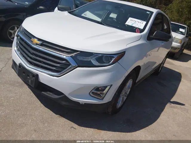 2020 Chevrolet Equinox Fwd Ls VIN 3GNAXHEV9LS609868 фото 2