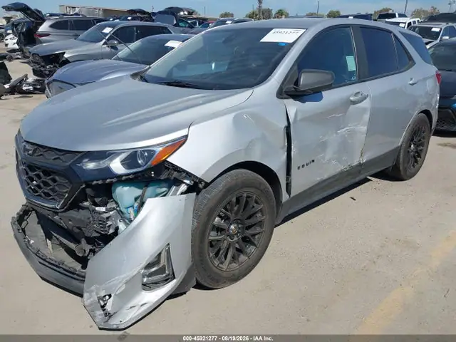 3GNAXHEV5MS126282 — 2021 Chevrolet Equinox FWD LS, фото 2 с аукциона IAAI 30.09.2026, Передняя часть справа