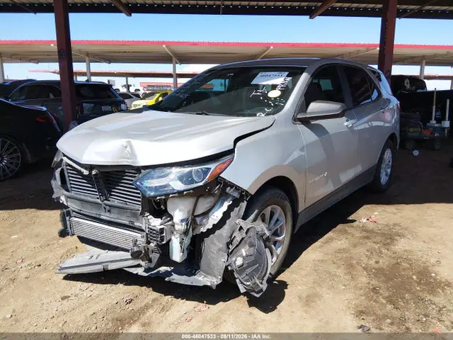 3GNAXHEV9MS143487 — 2021 Chevrolet Equinox FWD LS, фото 2 с аукциона IAAI 13.10.2026, Передняя часть
