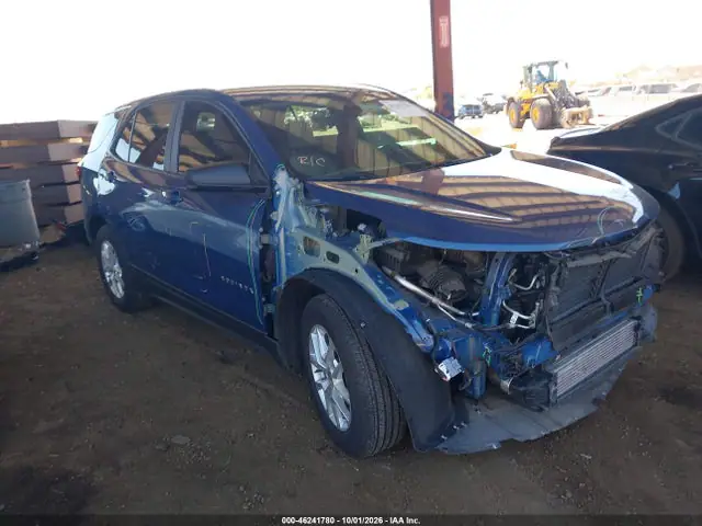 3GNAXHEG0RL261124 — 2024 Chevrolet Equinox FWD LS, Передняя часть (Front End), фото до ремонта