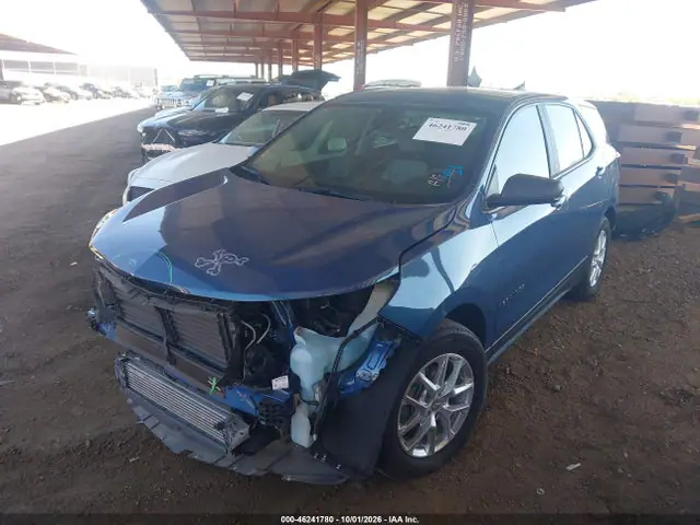 3GNAXHEG0RL261124 — 2024 Chevrolet Equinox FWD LS, фото 2 с аукциона IAAI 13.10.2026, Передняя часть