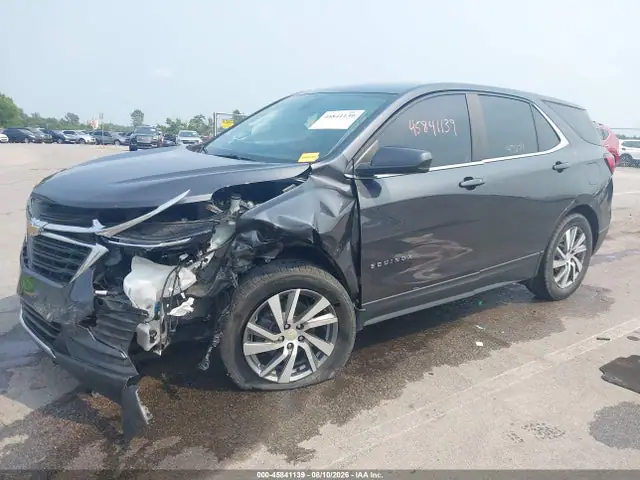 2022 Chevrolet Equinox Fwd Lt VIN 3GNAXKEV0NS207995 фото 2