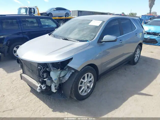 3GNAXKEG9PS206901 — 2023 Chevrolet Equinox FWD LT, фото 2 с аукциона IAAI 14.10.2026, Передняя часть