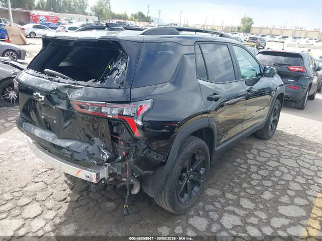 3GNAXHEG2SL153190 — 2025 Chevrolet Equinox FWD LT, фото 4 с аукциона IAAI 14.10.2026, Задняя часть
