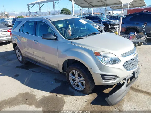 2016 Chevrolet EQUINOX LS VIN 2GNALBEK9G1158649 фото 1