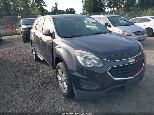 2GNALBEK1G6184973 — 2016 Chevrolet Equinox LS, Естественный износ (Normal Wear & Tear), фото до ремонта