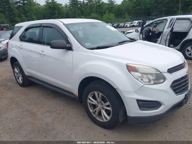 2017 Chevrolet EQUINOX LS VIN 2GNFLEEK1H6102829 фото 1