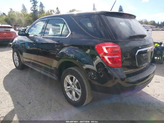 2GNALBEK8H6118843 — 2017 Chevrolet Equinox LS, фото 3 с аукциона IAAI 30.09.2026, Передняя часть