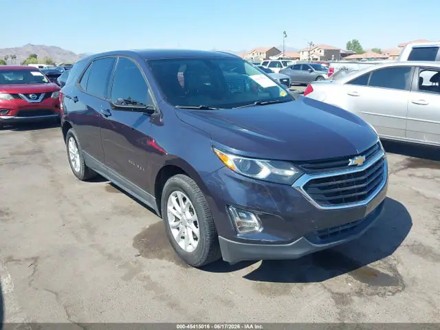 3GNAXHEV3KL228459 — 2019 Chevrolet Equinox LS, Левый бок (Left Side), фото до ремонта