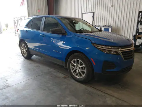 3GNAXHEG5RL148785 — 2024 Chevrolet Equinox LS, Передняя часть слева (Left Front), фото до ремонта