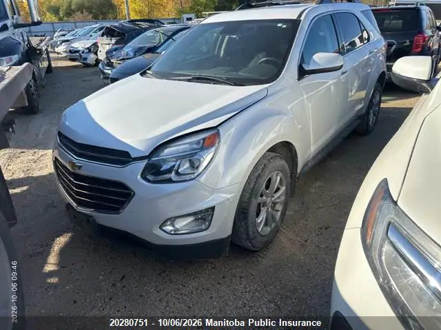 2GNFLFE32H6147518 — 2017 Chevrolet Equinox LT V6, фото 2 с аукциона IAAI 14.10.2026, Правый бок