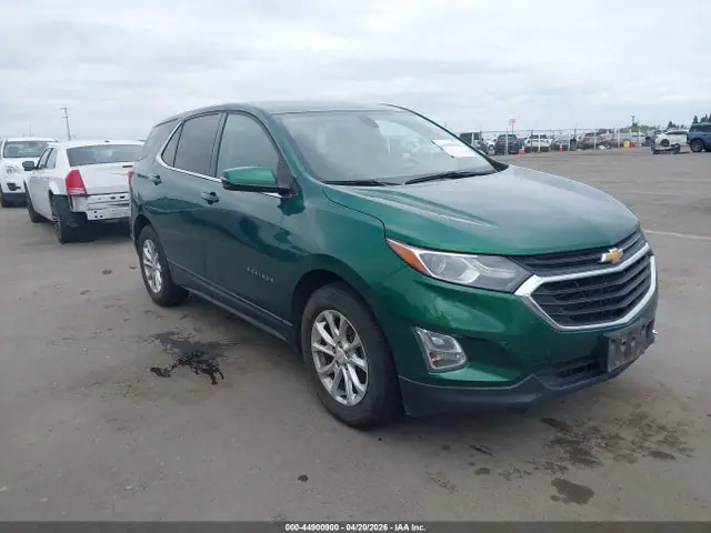 2GNAXJEV7J6263032 — 2018 Chevrolet Equinox LT, Задняя часть слева (Left Rear), фото до ремонта