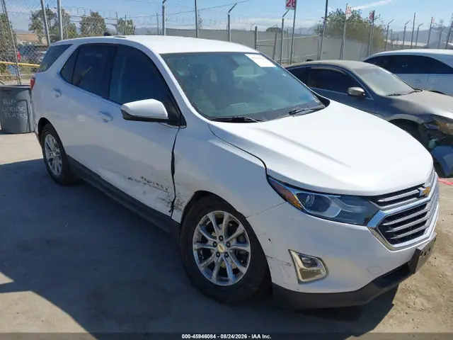 2GNAXKEV5K6227377 — 2019 Chevrolet Equinox LT, Передняя часть справа (Right Front), фото до ремонта