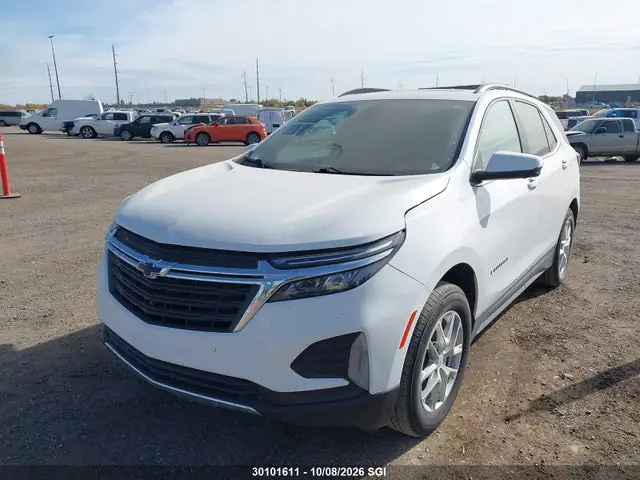 2022 Chevrolet EQUINOX LT VIN 3GNAXUEV4NL292782 фото 2