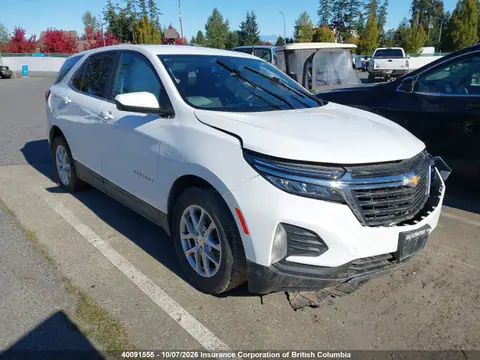 2GNAXUEV0N6109155 — 2022 Chevrolet Equinox LT, Передняя часть слева (Left Front), фото до ремонта