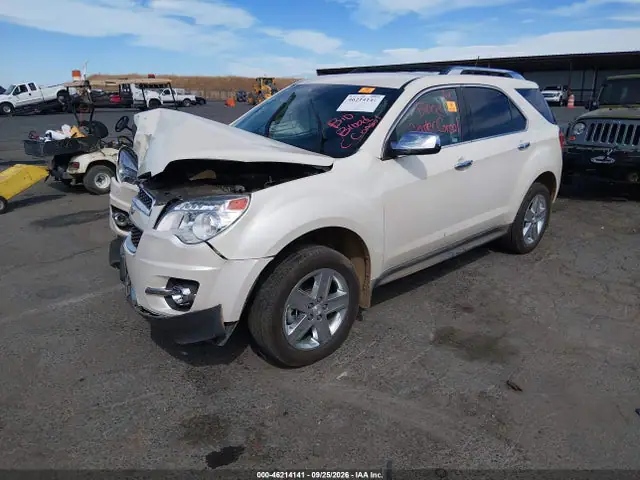 1GNALDEK3EZ120298 — 2014 Chevrolet Equinox LTZ, фото 2 с аукциона IAAI 14.10.2026, Передняя часть