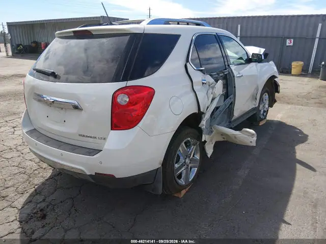 1GNALDEK3EZ120298 — 2014 Chevrolet Equinox LTZ, фото 4 с аукциона IAAI 14.10.2026, Передняя часть