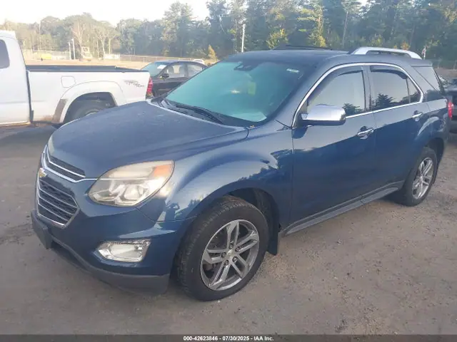 2016 Chevrolet Equinox Ltz VIN 2GNFLGEK8G6208169 фото 2