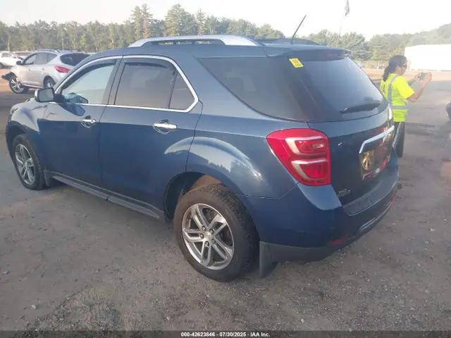 2016 Chevrolet Equinox Ltz VIN 2GNFLGEK8G6208169 фото 3