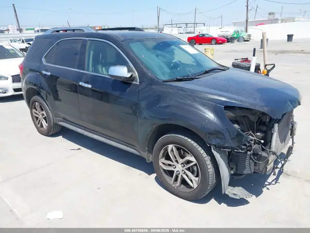 2GNFLGE33G6100289 — 2016 Chevrolet Equinox LTZ, Передняя часть (Front End), фото до ремонта