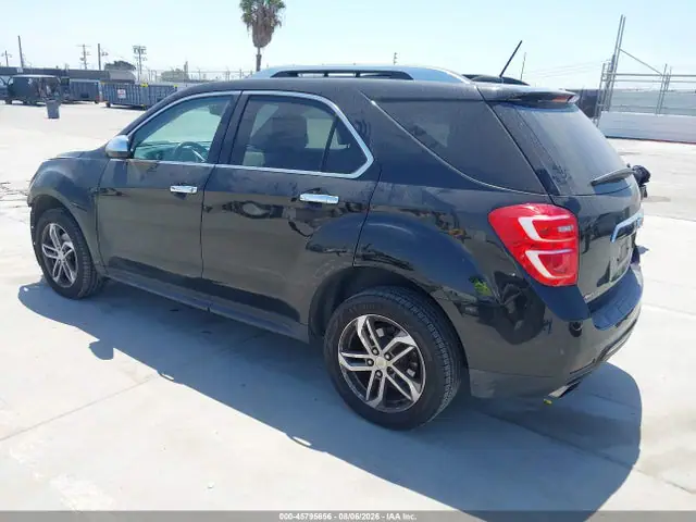 2GNFLGE33G6100289 — 2016 Chevrolet Equinox LTZ, фото 3 с аукциона IAAI 30.09.2026, Передняя часть