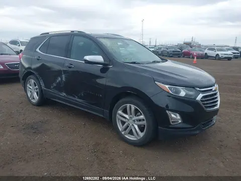2GNAXWEX8J6189411 — 2018 Chevrolet Equinox Premier, Передняя часть (Front), фото до ремонта