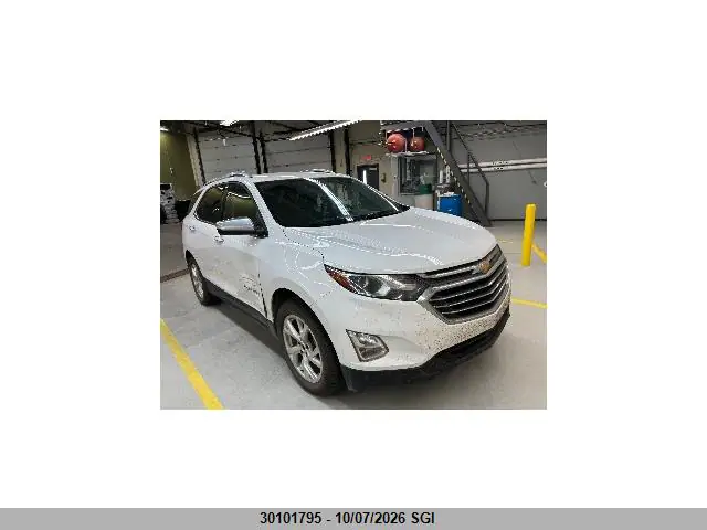2GNAXVEV9J6206466 — 2018 Chevrolet Equinox Premier, Правый бок (Right Side), фото до ремонта