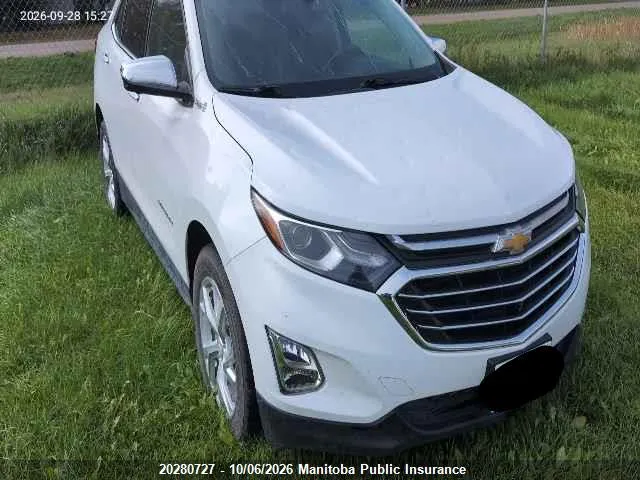 2020 Chevrolet Equinox Premier VIN 2GNAXXEV9L6191529 фото 1